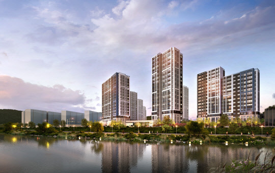 포레나 순천 투시도.   한화건설 제공